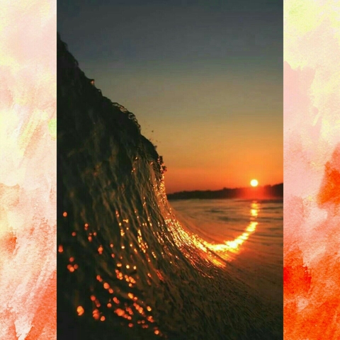 Orange Bokeh
