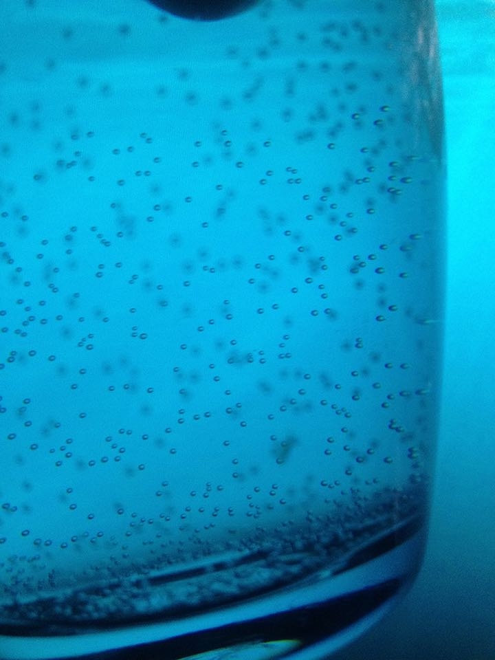 blue water