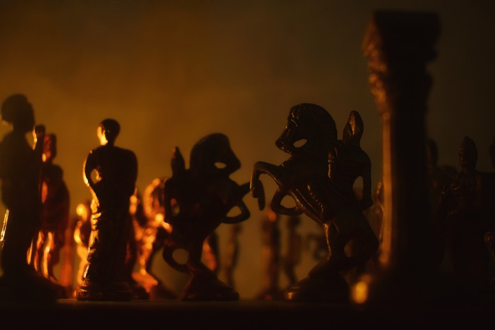 The battle of knights