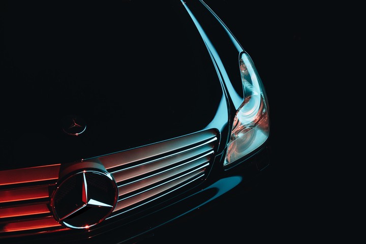 Mercedes Front Bumper Headlight