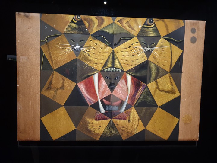 Salvador Dali Tiger and Lenin