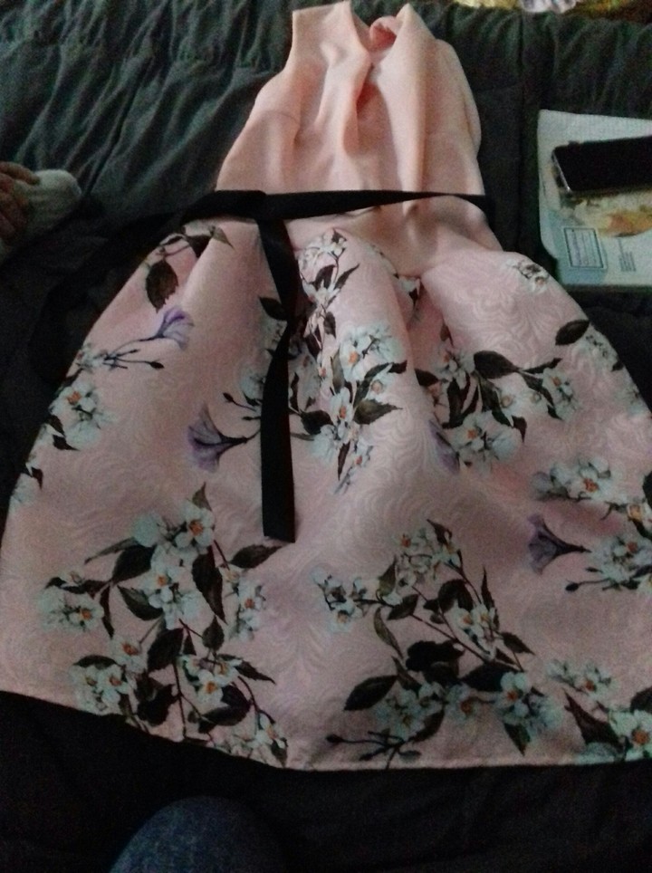 vestito rosa