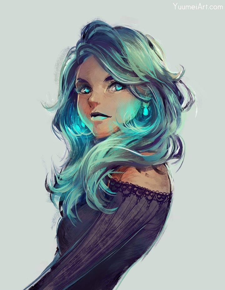 Blue Hair