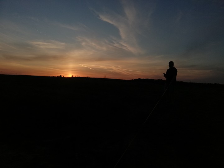 Man and Dawn