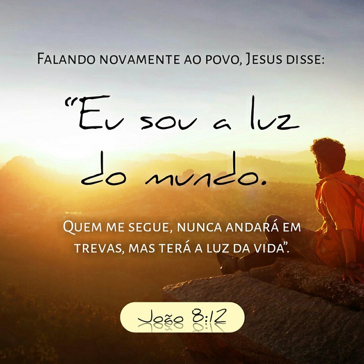 Jesus, a Luz do mundo!