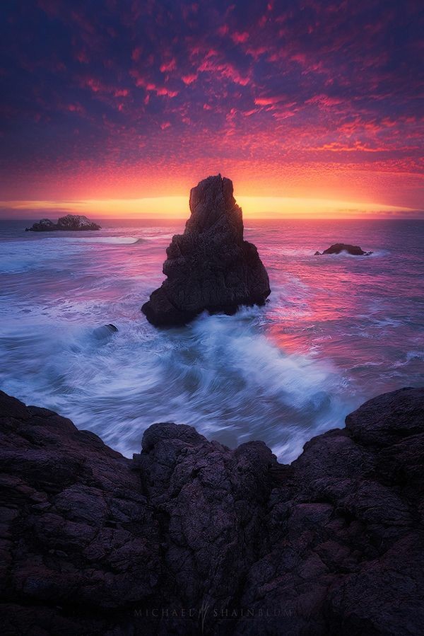 rainbow landscape