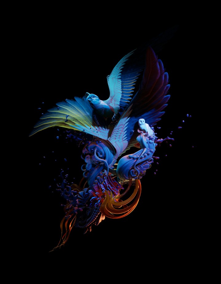 Blue fantasy