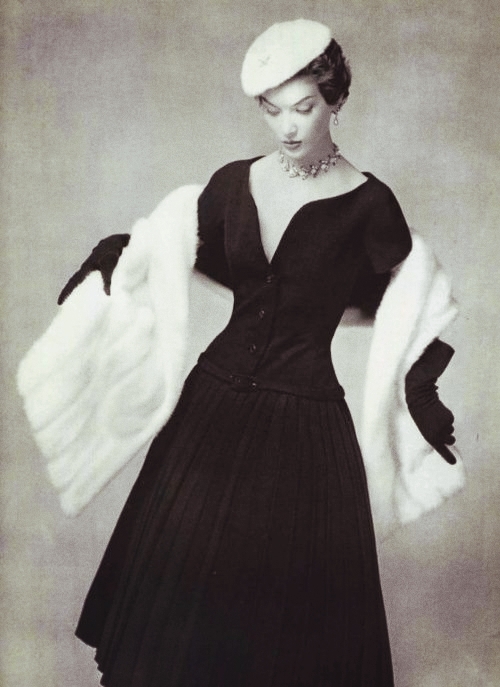 Lady Black and White Photo