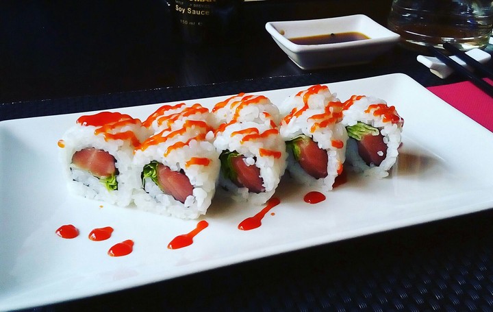 Stunning Huramaki sushi