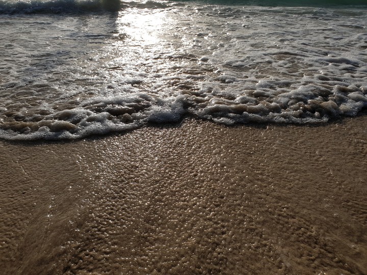 sea meets sand