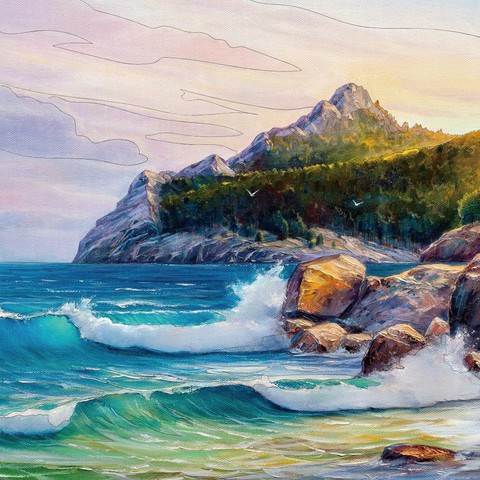 Rocky coast