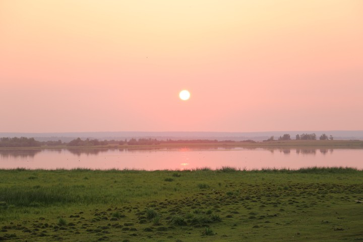 закат
