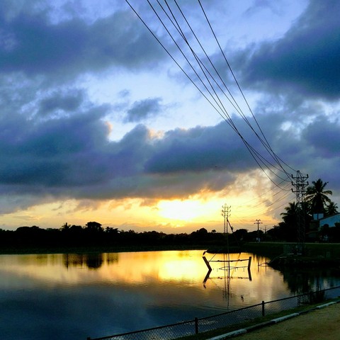 Dawn, morning sky