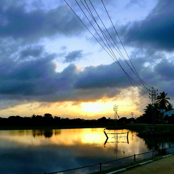 Dawn, morning sky