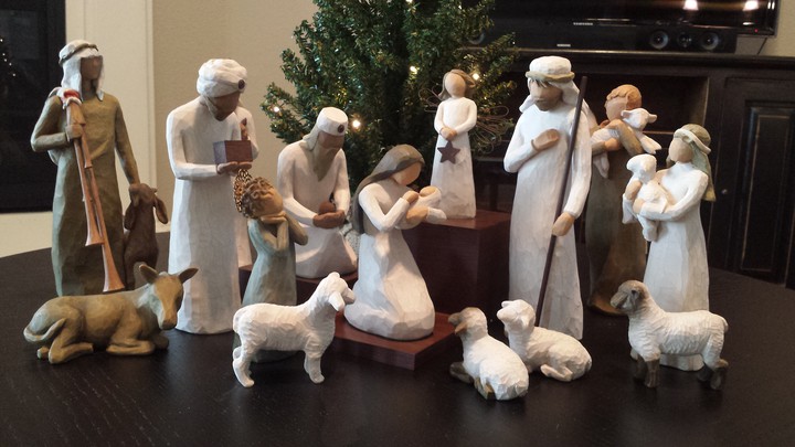 nativity display