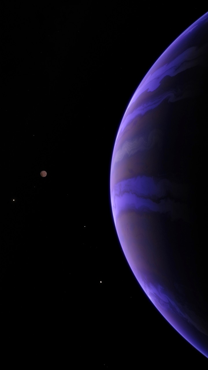 purple gas giant