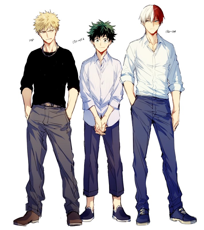 K.Bakugou | M. Izuku | T. Shoto