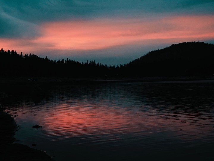... sunset...