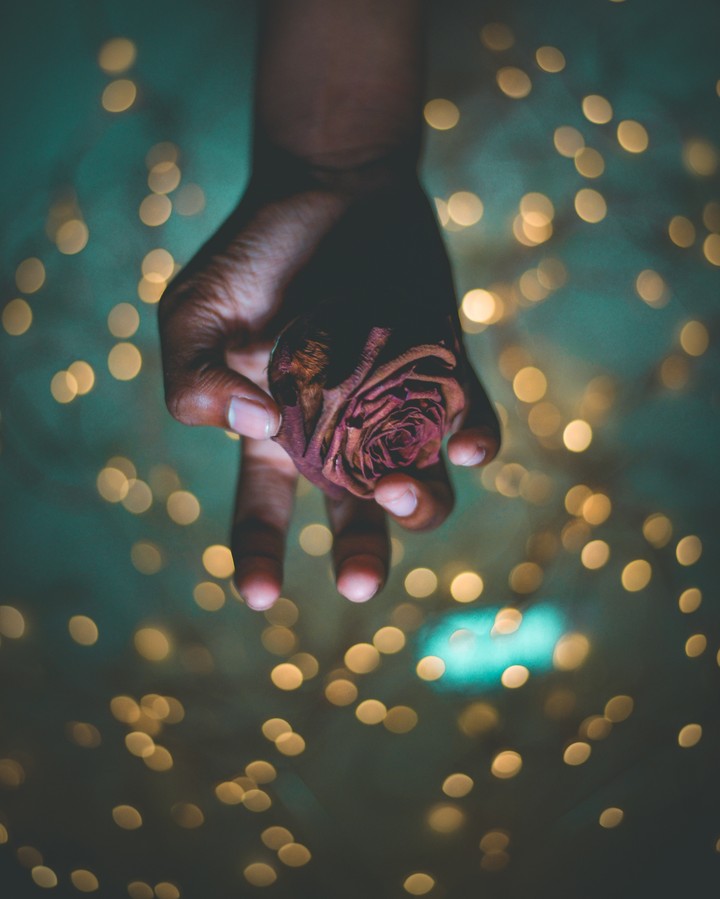 Hand Rose Glare