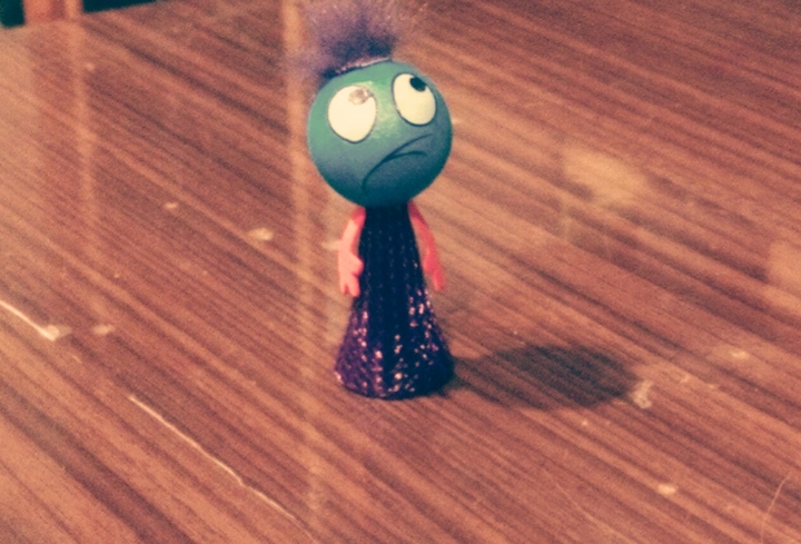 A little man...