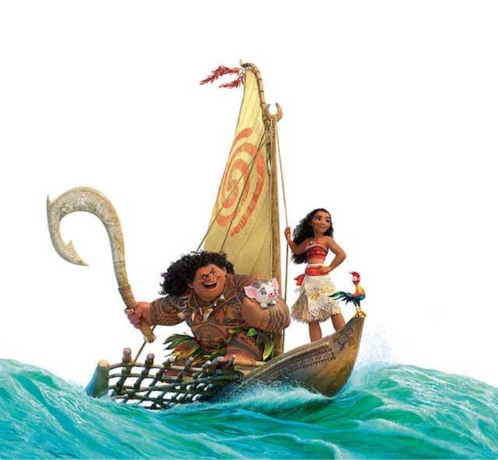 Moana & Maui on their great adventure