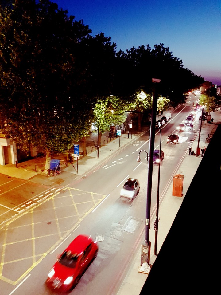 evening city