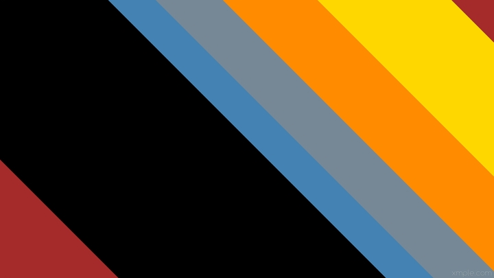 Color Stripes Red black blue grey Orange Yellow