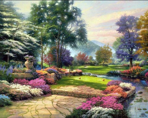 beautiful garden