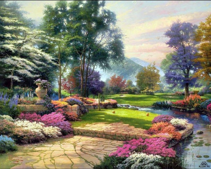 beautiful garden