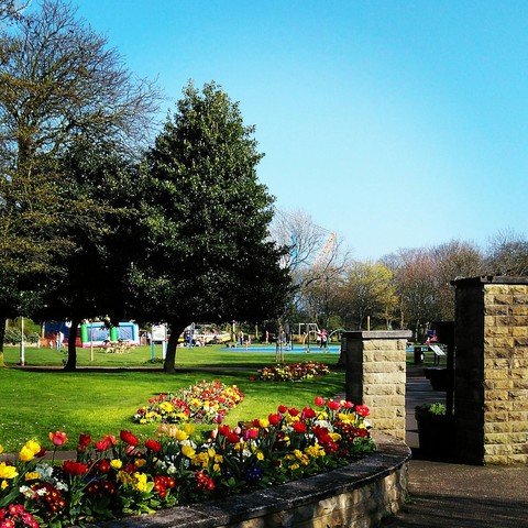 local park, blyth, Northumberland