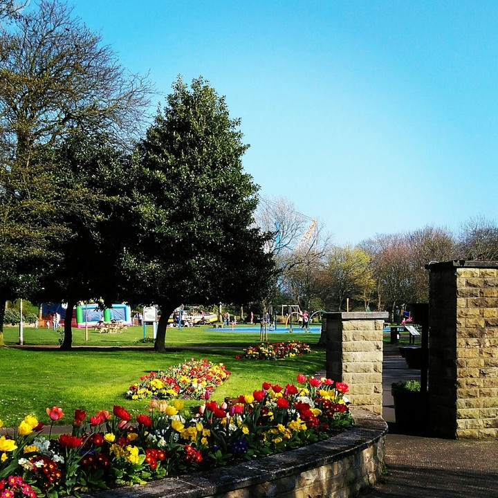 local park, blyth, Northumberland