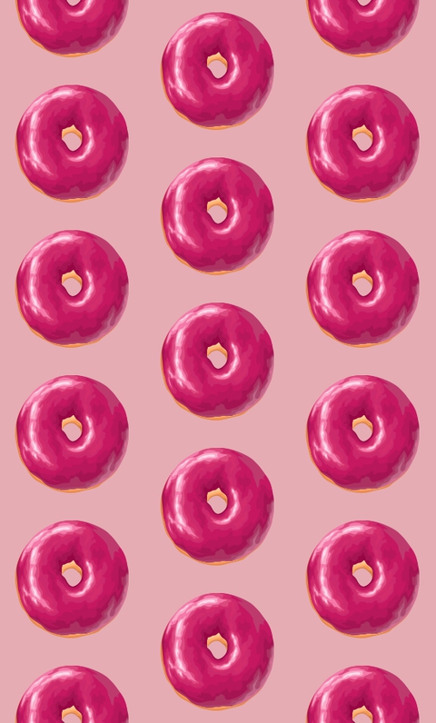 Strawberry Doughnuts