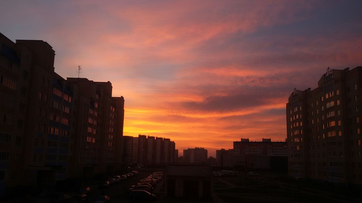 закат