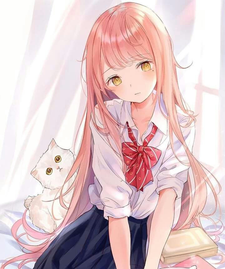소녀와 고양이