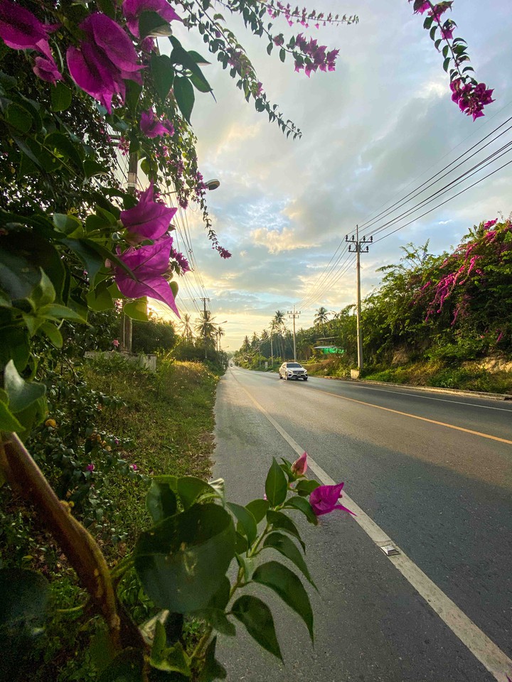 road in thailand