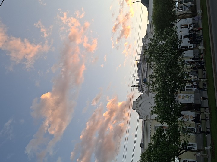 шпалери evening, sky