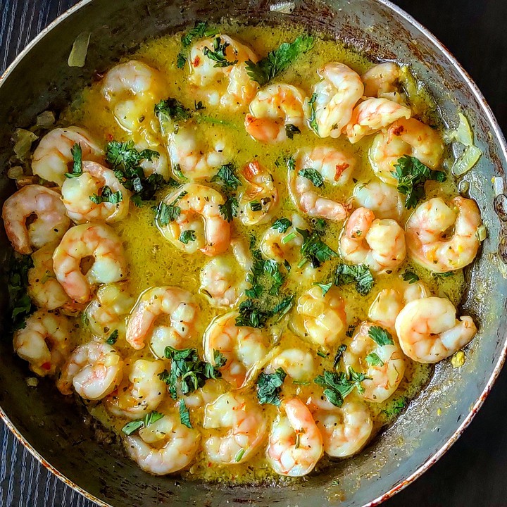 lemon garlic shrimp