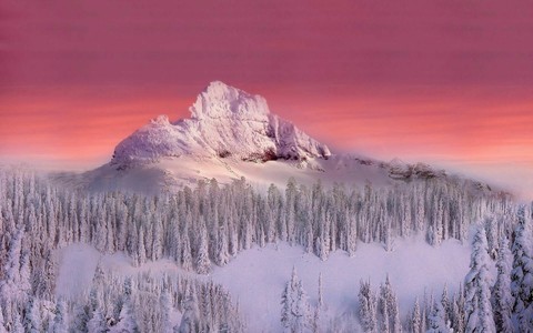 Schnee-Berg