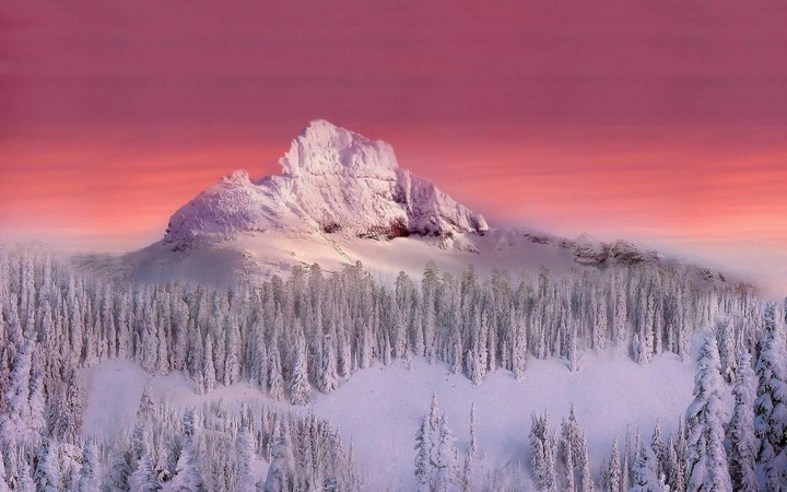 Schnee-Berg