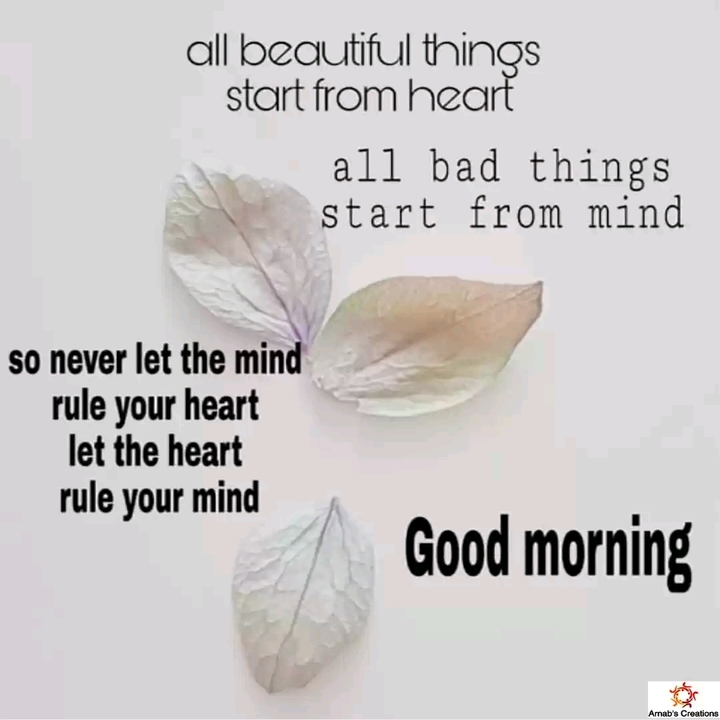 good morning