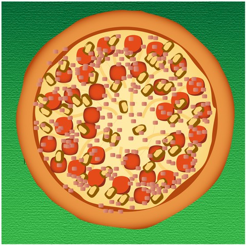 Pizza ? art, Illustrator