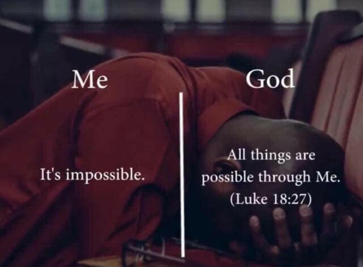 Everything is possible with God