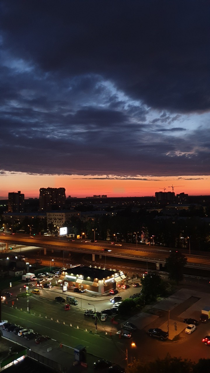 закат
