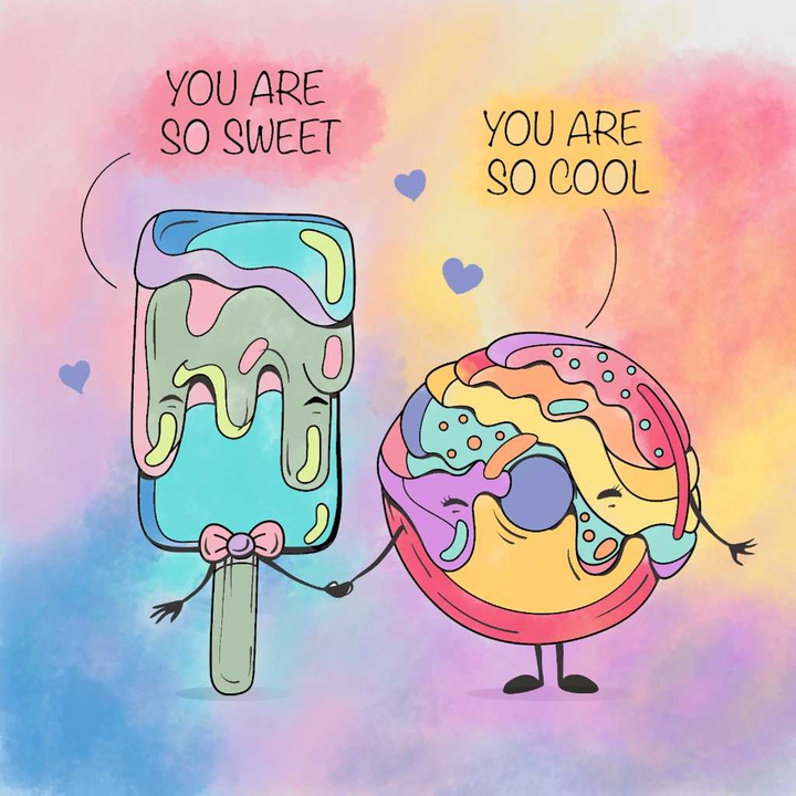 Ice cream and donuts