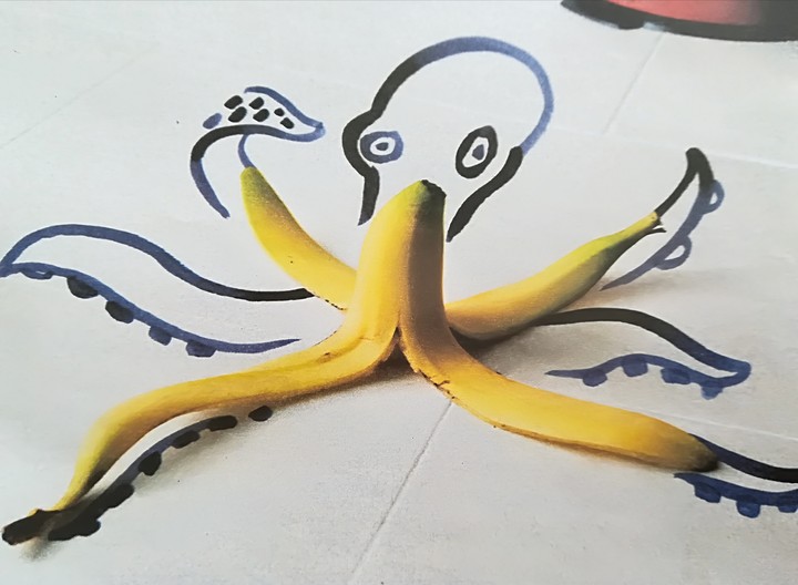 Attention cette banane peut se transformer en monstre 