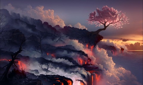 тапети cloud, mountain