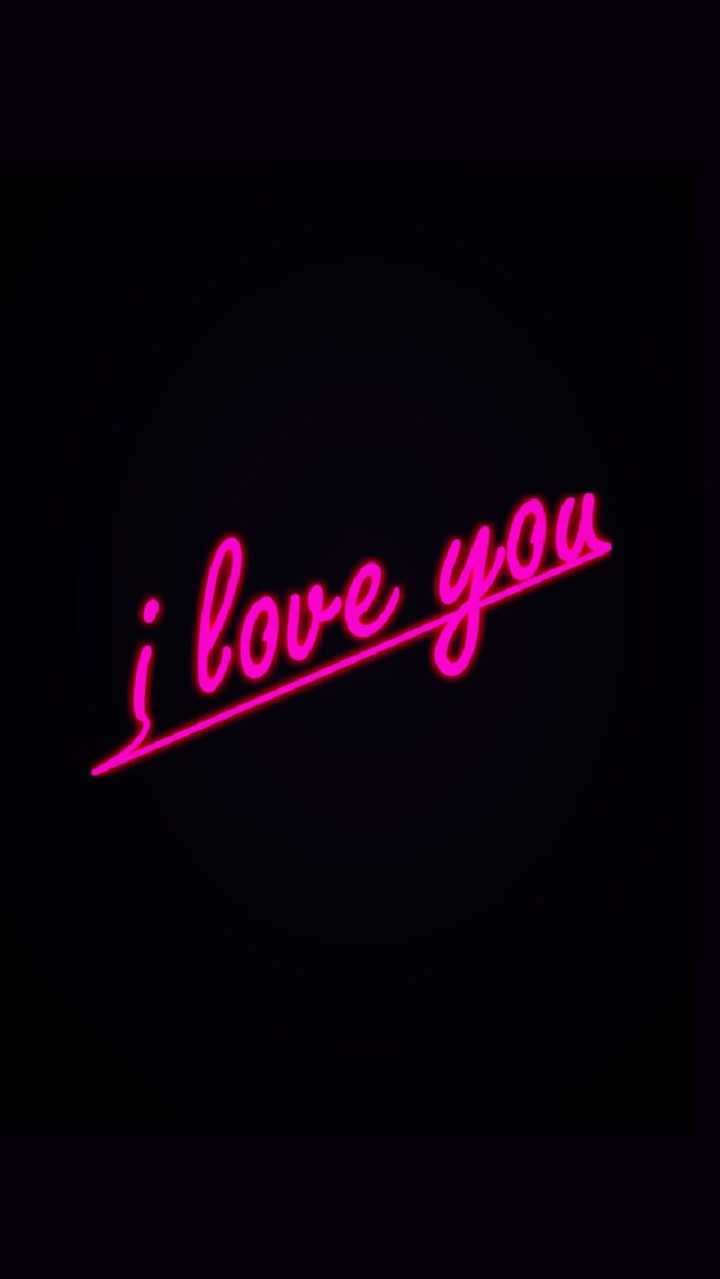 I love you...