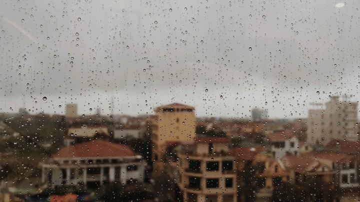 Drops from sky....