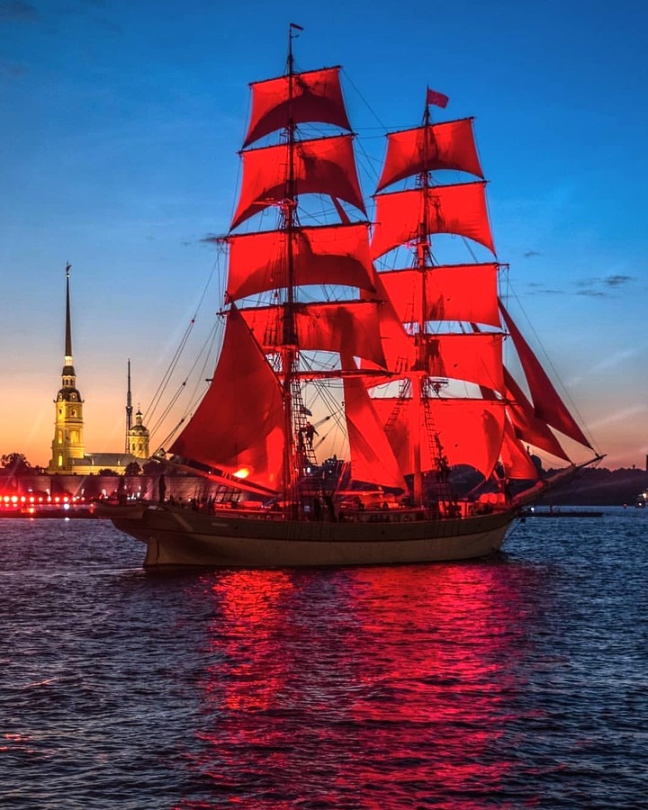 scarlet sails