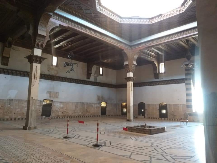Indside citadel of Aleppo